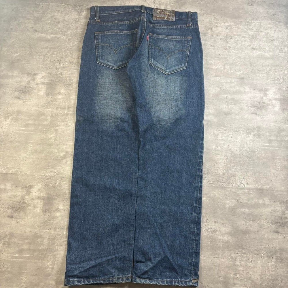 Levis Japanese Selvedge Denim Jeans Mens 32x30 Blue Raw Vintage J109
